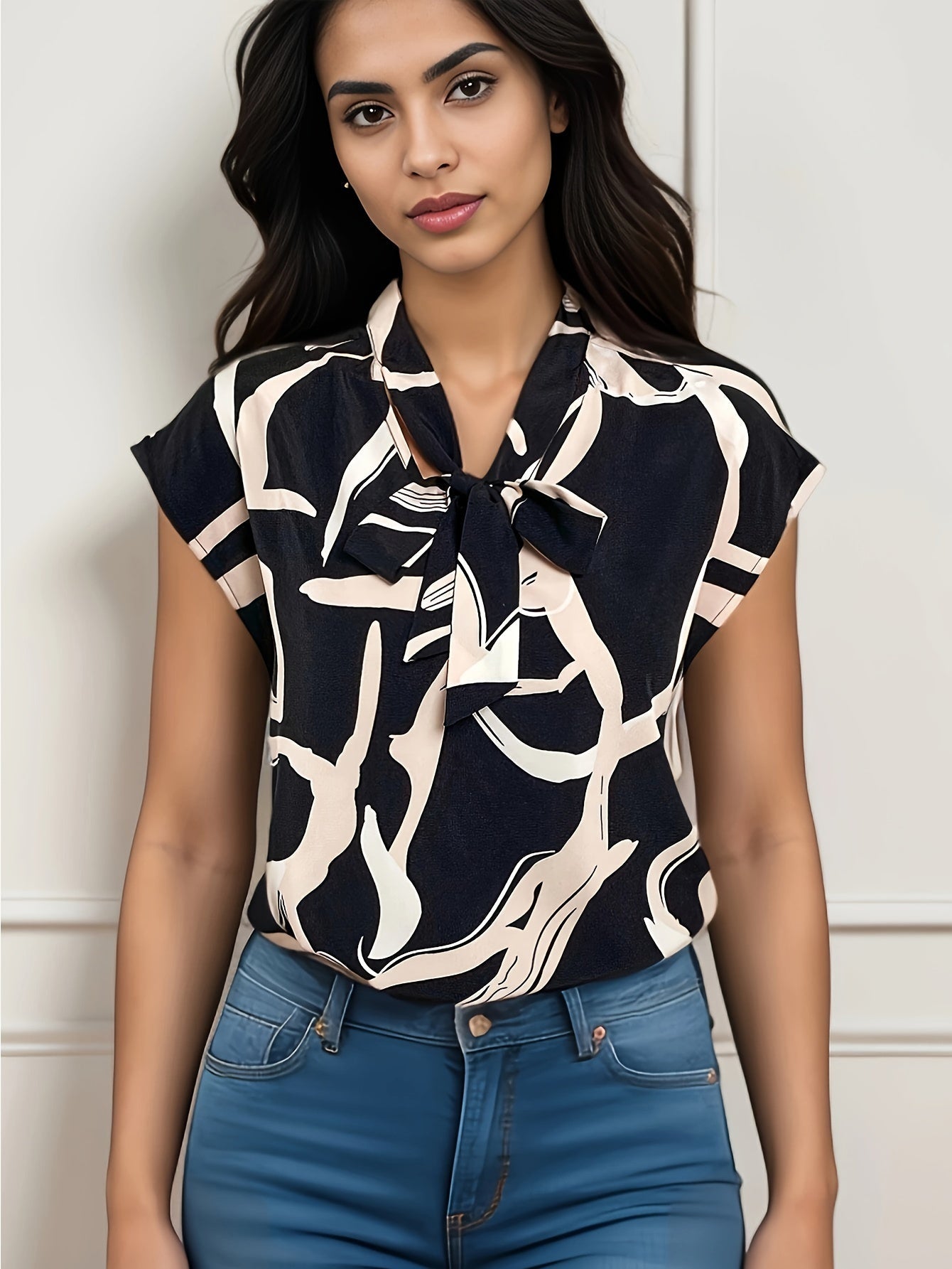 Lea | Elegant Batwing Sleeve Blouse
