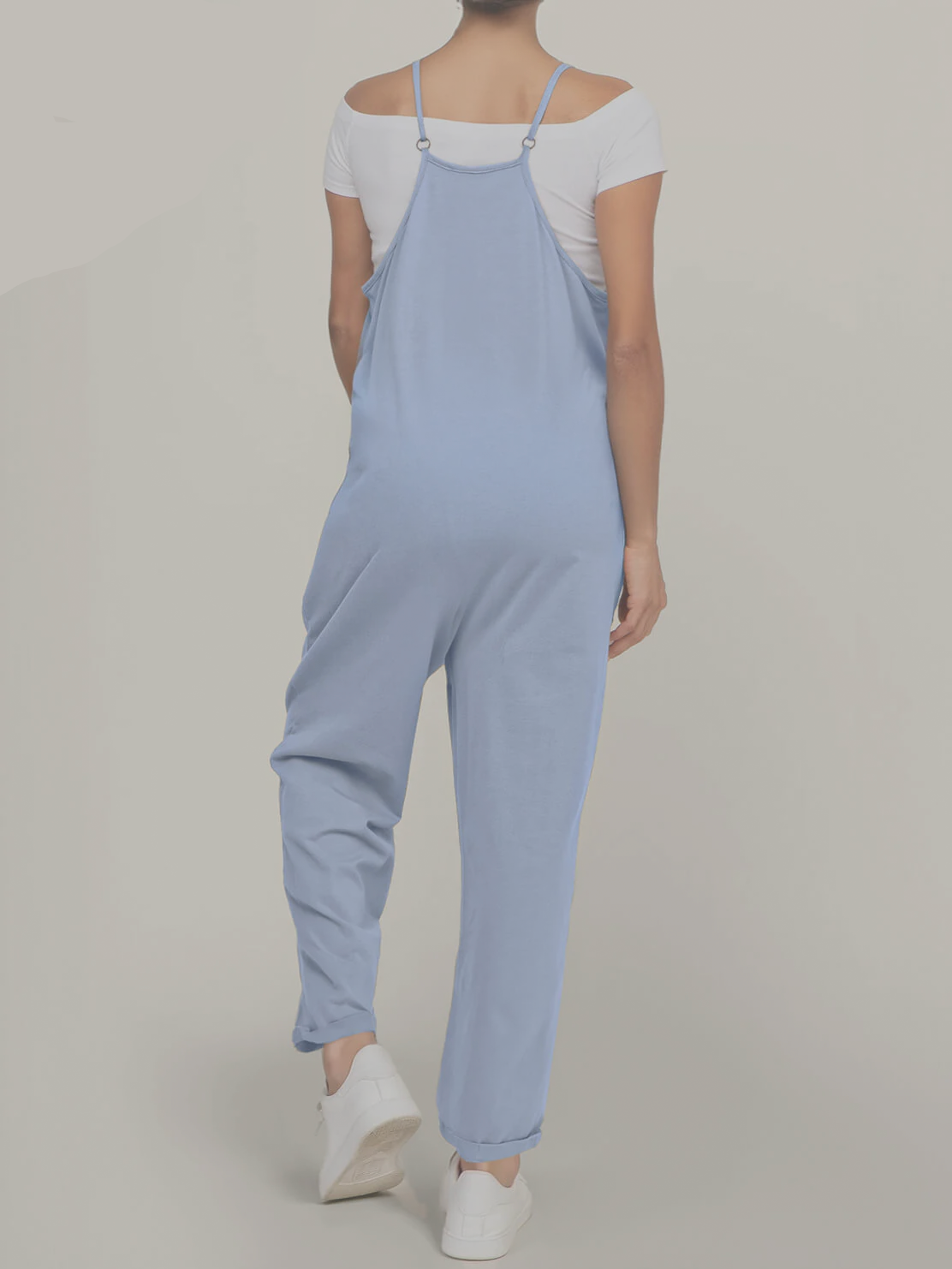 Solia – V-Neck Maternity Jumpsuit