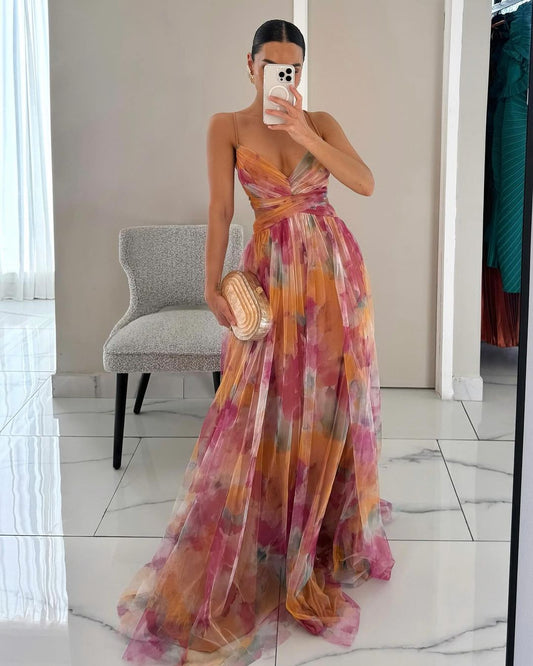 Amara – Enchanting Floral Maxi Dress
