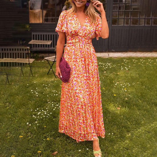 Daisy | Women's Dress with V-Neck